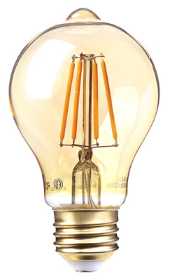 Globe, 4W, A19, LED Vintage Bulb