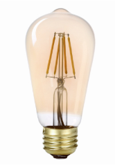 Globe, 4W, ST19 , LED Vintage Bulb